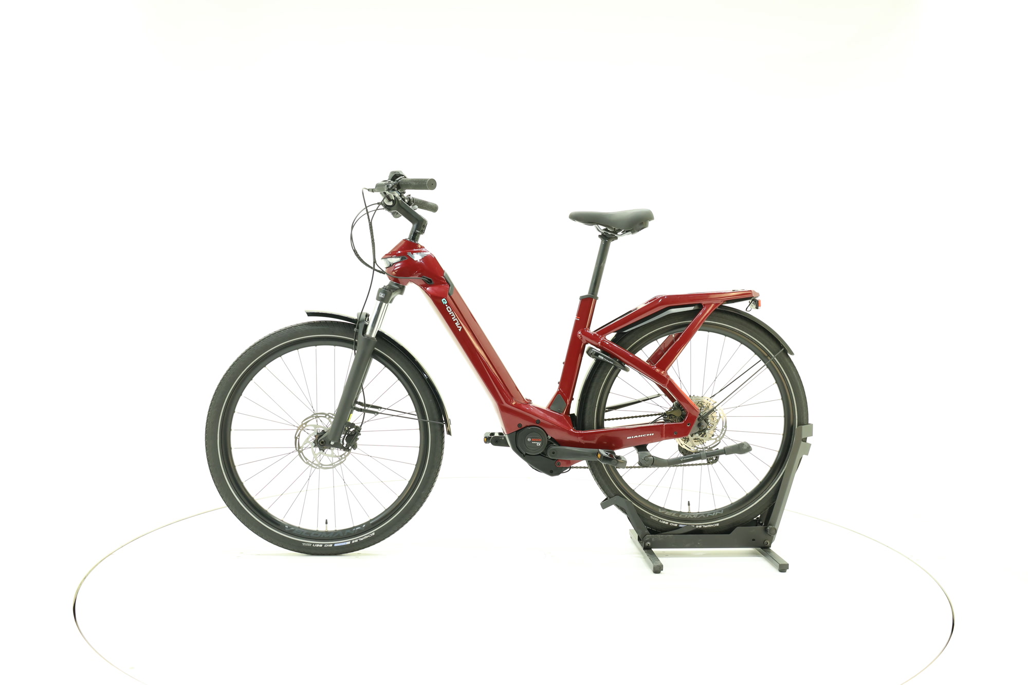 Bianchi E-Omnia C Type Deore 10f. Bosch CX 500WH, M, 170-179 cm, 2023, 2565 km – Bild 7 von 8