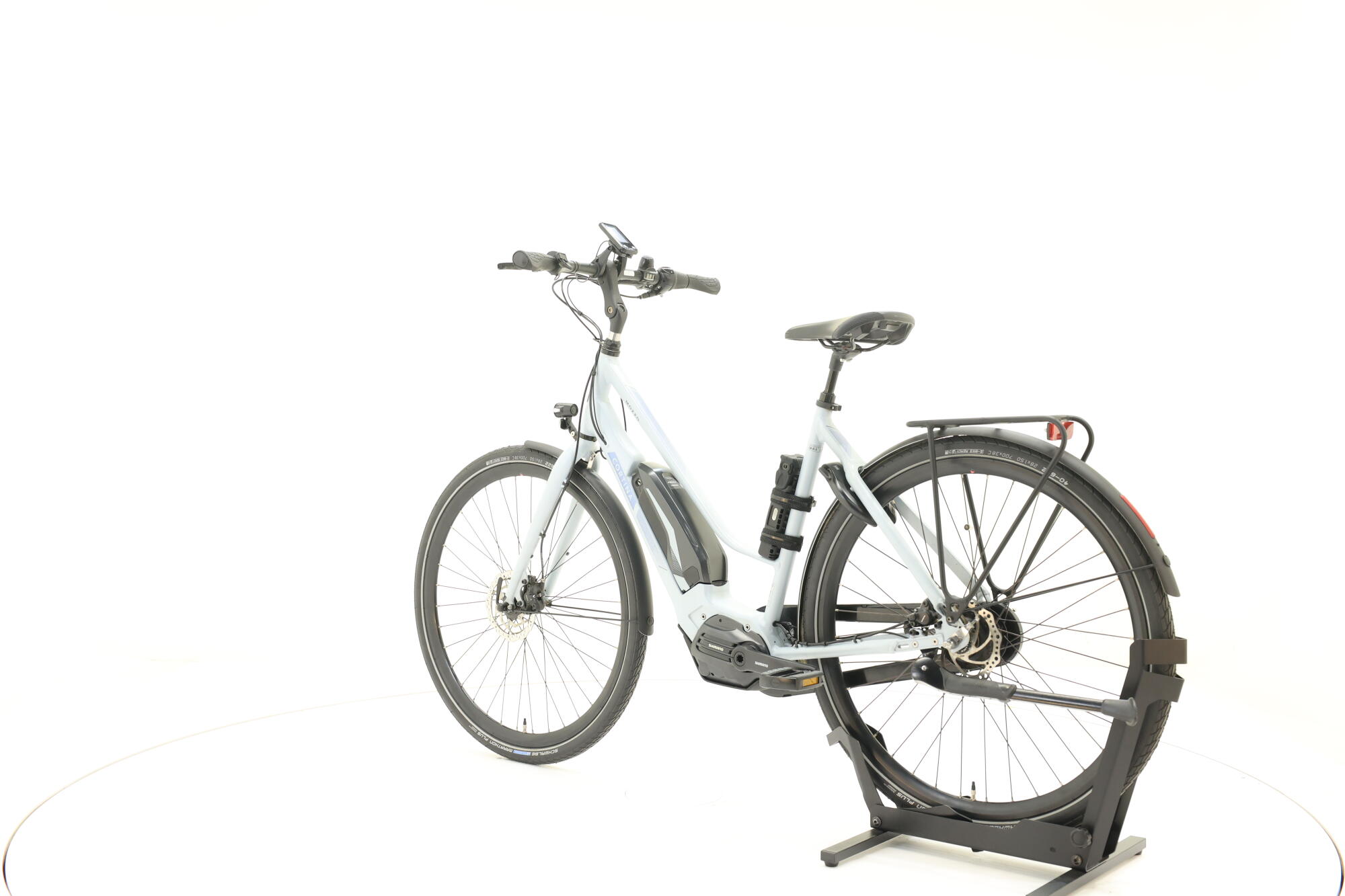 Cortina E-Mozzo (Damenrad Pearl Grey Matt), 51 cm, 160-169 cm, 2020, 6960 km – Bild 2 von 5