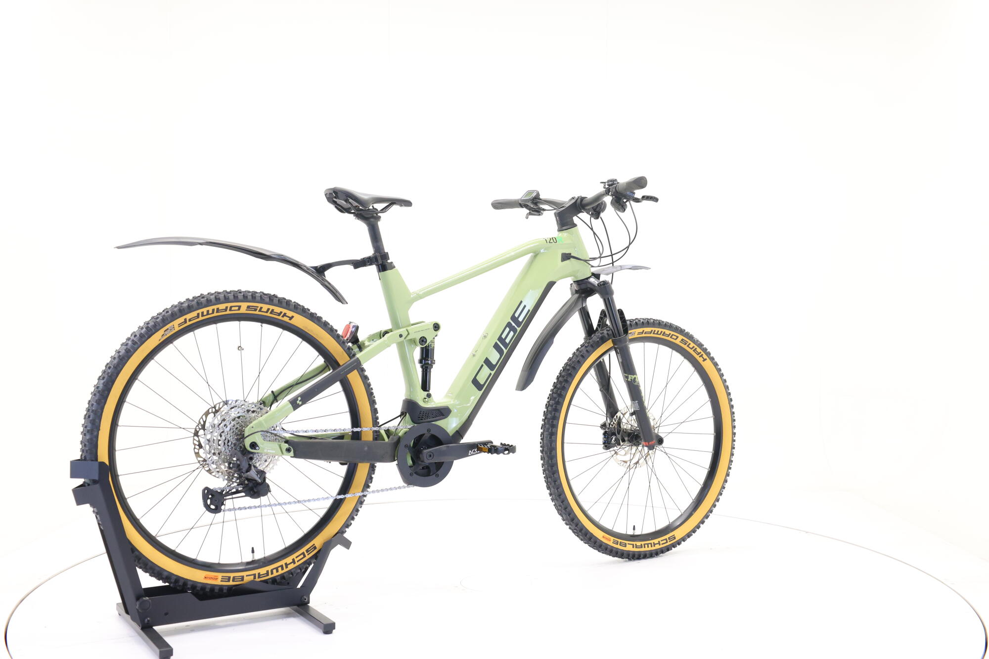 Cube Stereo Hybr. 120 Race 625 green´n´fl.gree. – Bild 5 von 5